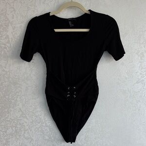 Forever 21 bodysuit in black Size S